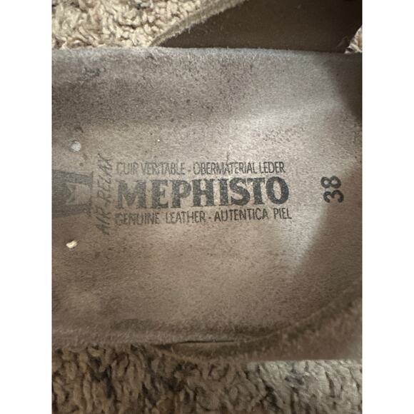 Mephisto Helen Leather Classic Slip On Sandals Size 38 US 8 - Picture 5 of 6
